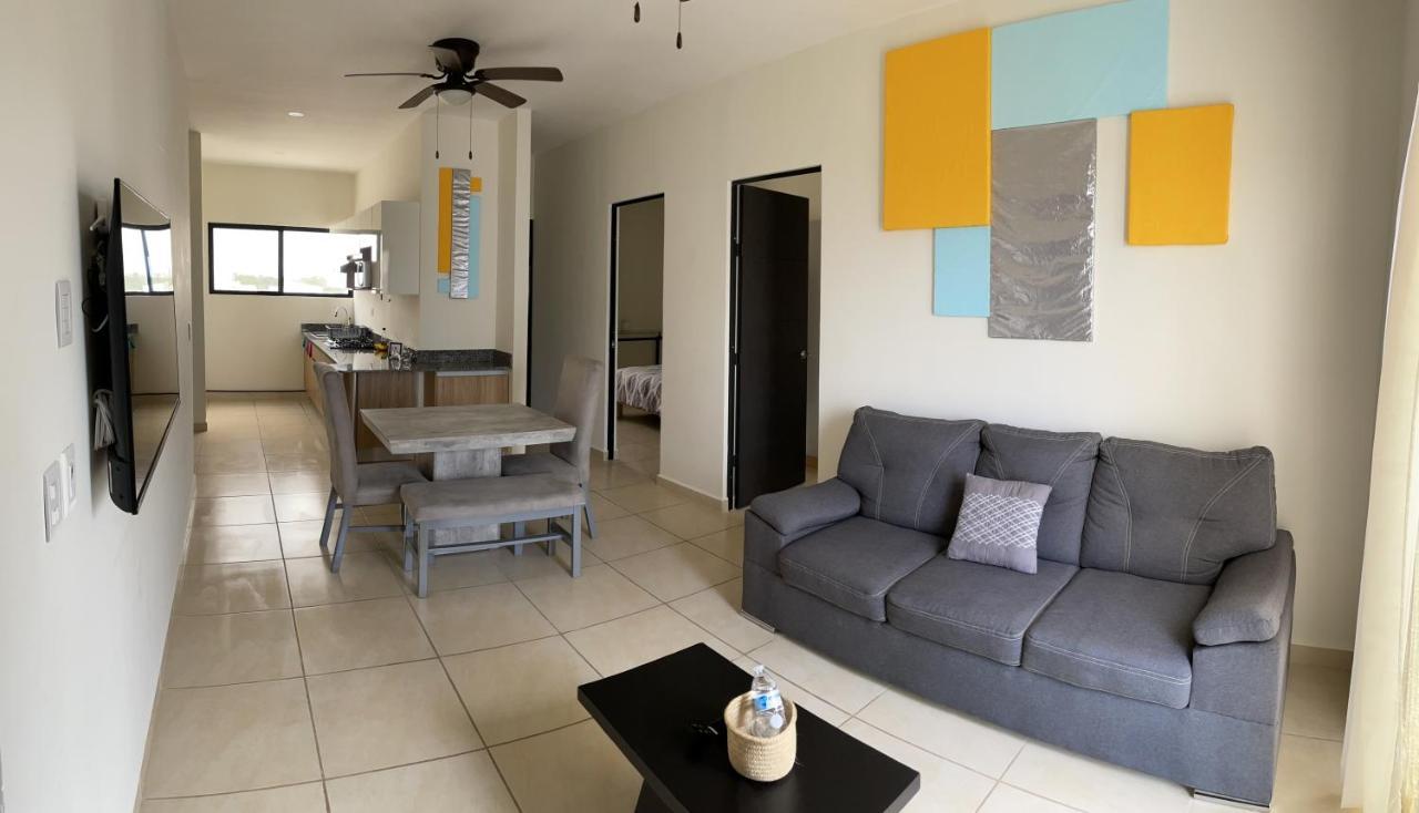 Yellowsub Apartments Cancún Rum bild